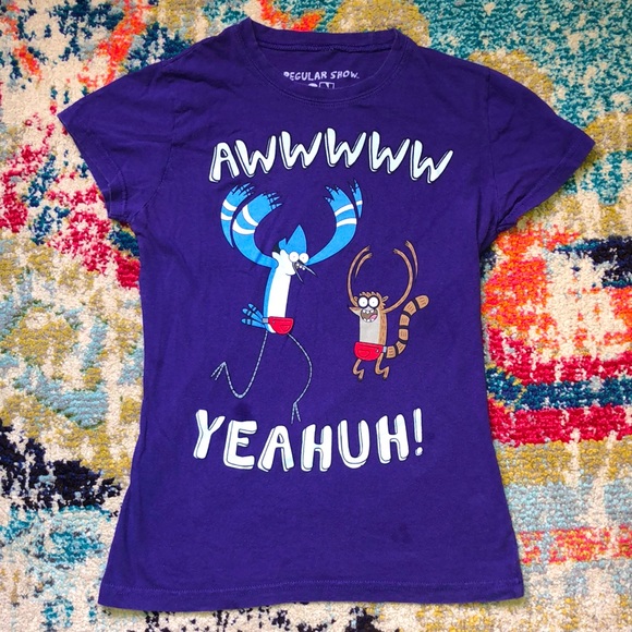 Cartoon Network Other - 🧜🏼‍♀️3 for $15 item!🧜🏼‍♀️ regular show tee